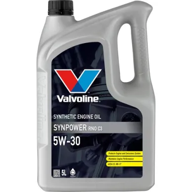 21 895069 VALVOLINE SYNPOWER RNO C3 5W 30 MOOTTORIOLJY 5L kuva