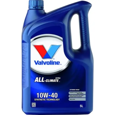 21 872781 VALVOLINE ALL CLIMATE EXTRA 10W 40 MOOTTORIOLJY 5L kuva