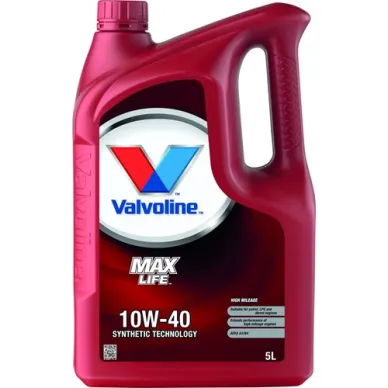 21 872297 VALVOLINE MAXLIFE 10W 40 MOOTTORIOLJY 5L kuva