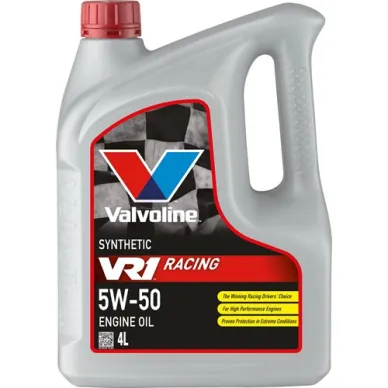 21 873434 VALVOLINE VR1 RACING 5W 50 MOOTTORIOLJY 4L kuva