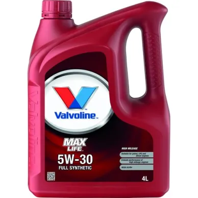 21 872370 VALVOLINE MAXLIFE 5W 30 MOOTTORIOLJY 4L kuva