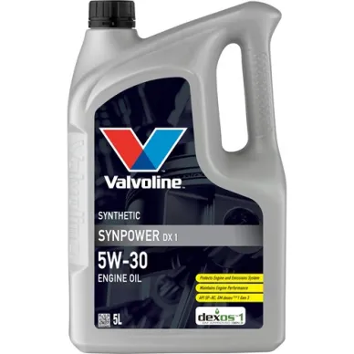 21 885853 VALVOLINE SYNPOWER DX1 5W 30 MOOTTORIOLJY 5L kuva