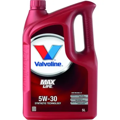 21 881676 VALVOLINE MAXLIFE C3 5W 30 MOOTTORIOLJY 5L kuva