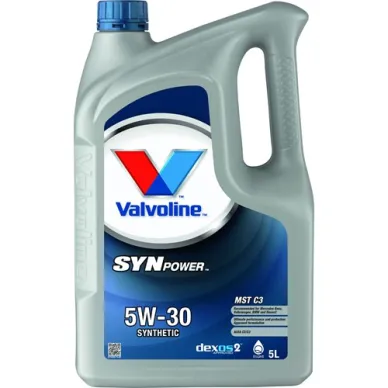 21 874308 VALVOLINE SYNPOWER MST C3 5W 30 MOOTTORIOLJY 5L kuva