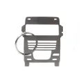 DAF XF105 front keychain stainless steel