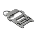 Keychain Man TGX front stainless steel1