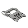 Scania R410 front keychain stainless steel1