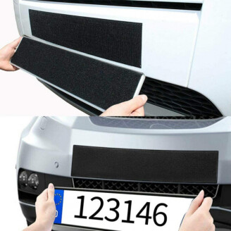 xlarge support de plaque d immatriculation avant et arriere auto adhesif avec support velcro kuva