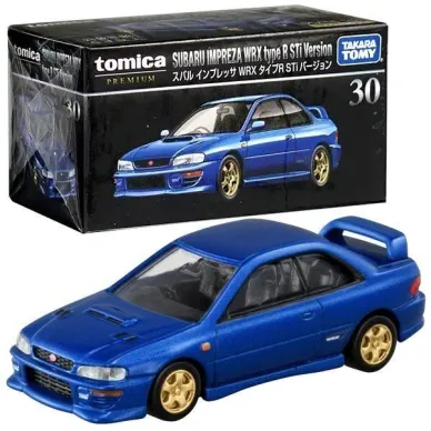 tomica subaru impreza blue kuva