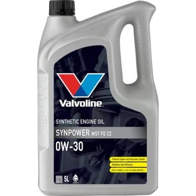21 901313 VALVOLINE SYNPOWER MST FE C2 0W 30 MOOTTORIOLJY 5L kuva