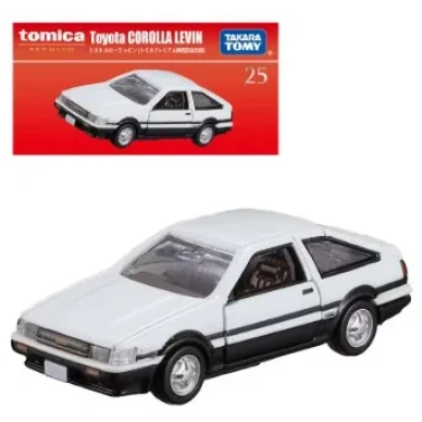 takara tomy ae86 toyota levin white kuva