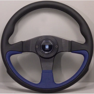 Nardi Challenge ratti sininen nahka mustat puolat 450mm kuva